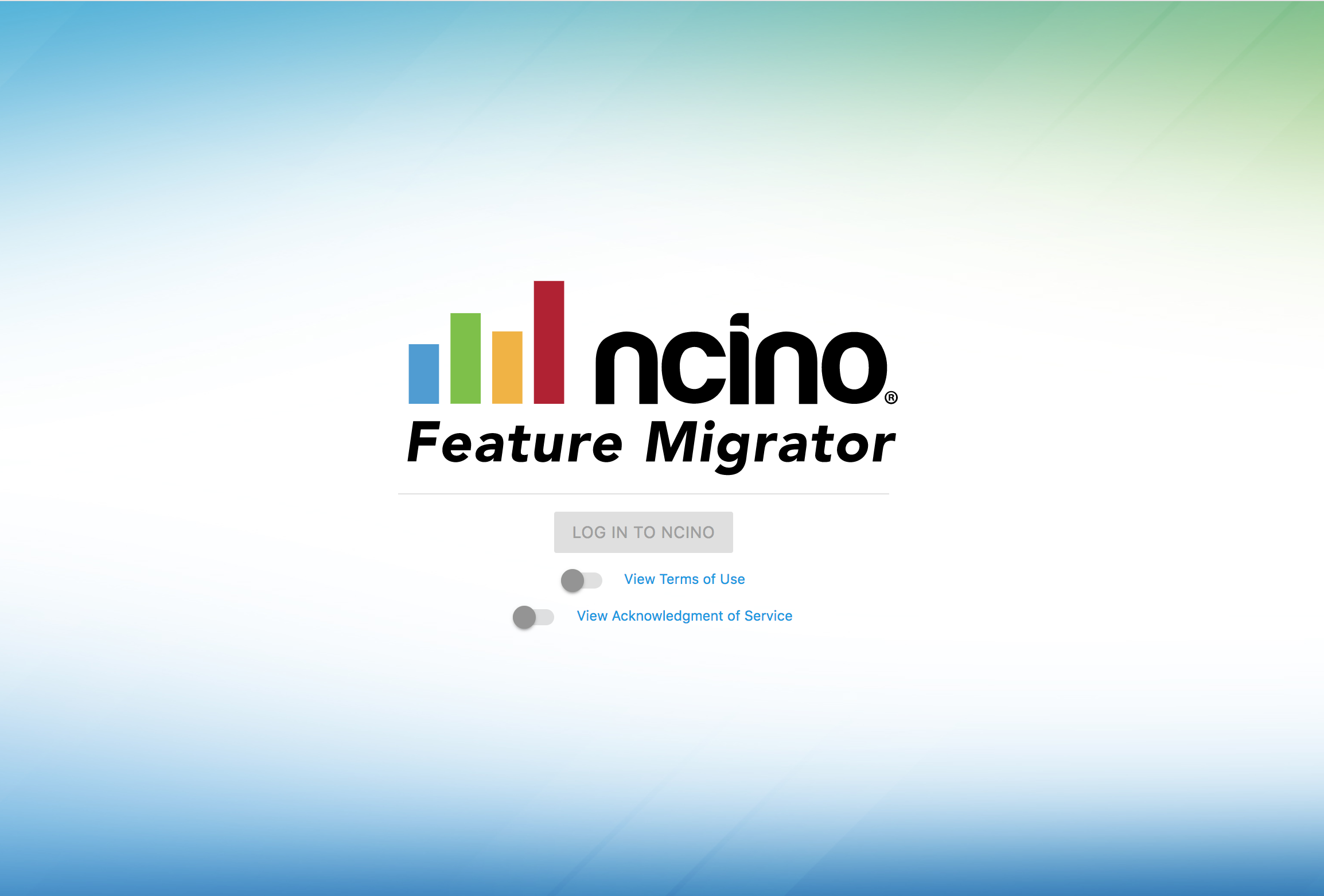 Feature Migrator View